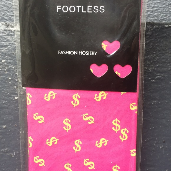 3D Digital Printed Dollar Money Sign Hosiery - Picture 5 of 7